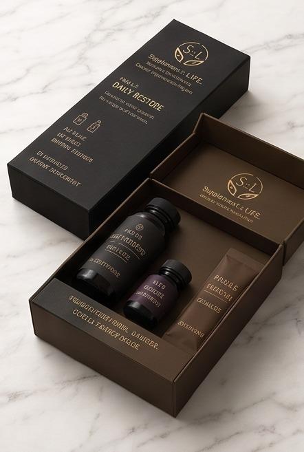 Daily Restore Botanical Track packaging